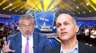 ינון מגל וברק סרי, צילום: ערוץ 14, פייסבוק/ ברק סרי